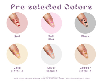 Zodiac Cosmic Dream Nail Stickers