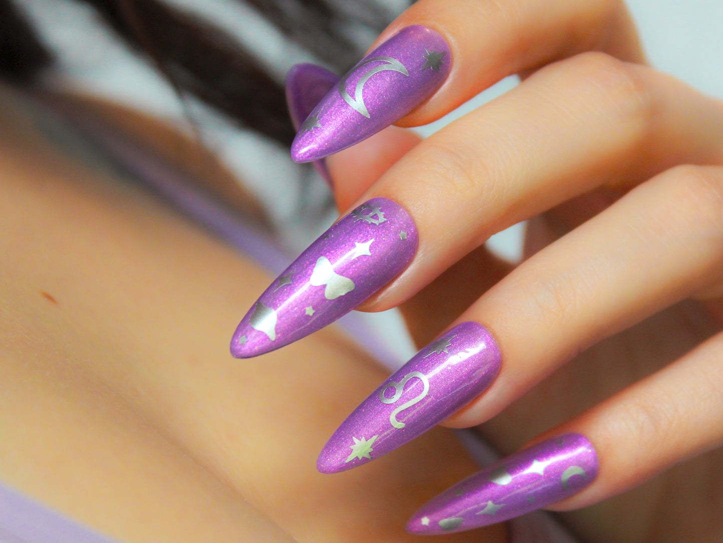 Zodiac Cosmic Dream Nail Stickers