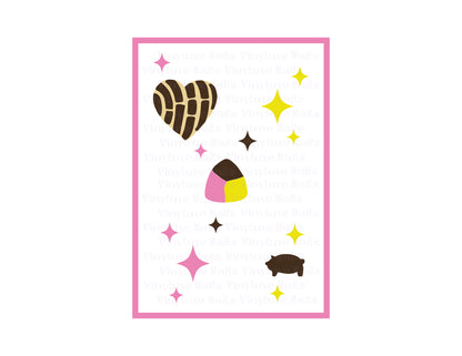 Pan Dulce Delight Digital Nail Stickers